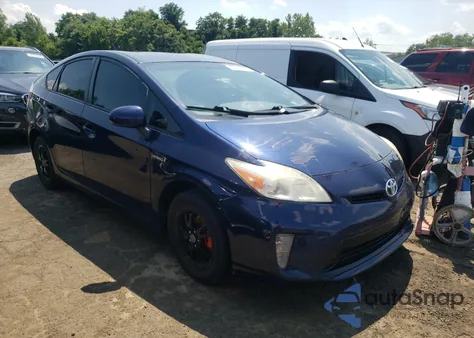 2013 Toyota Prius из США, поврежденный, VIN JTDKN3DU4D1673849